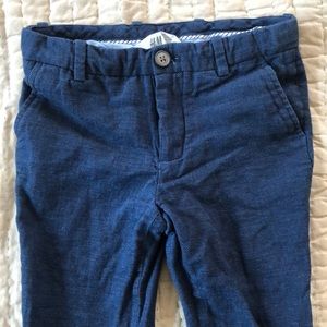 H&M blue dress pants 6-7T